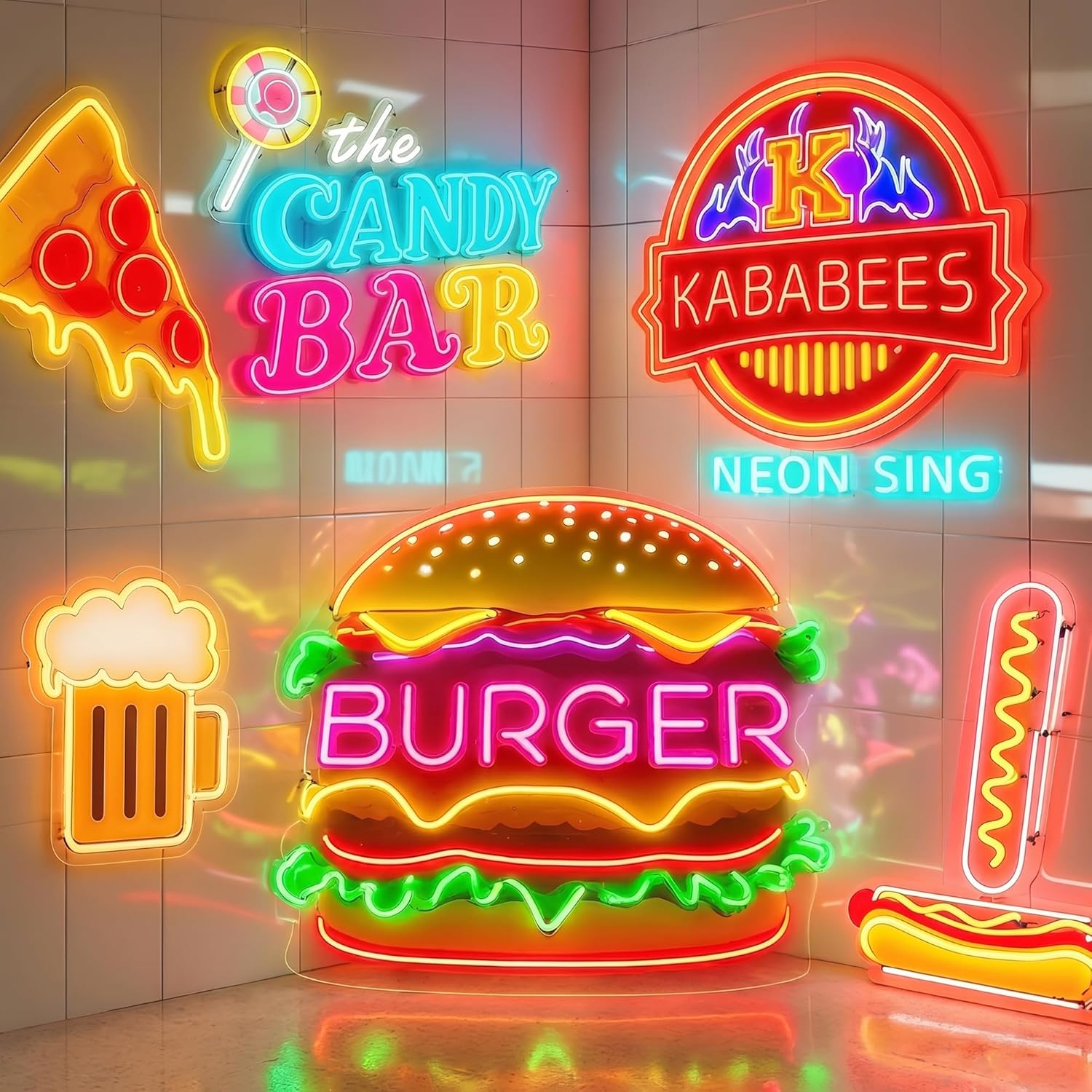 Custom LED Neon Sign Personali - đánh giá và giá Party Games Name